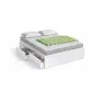 BED Cama 150 con 4 cajones (para somier de 190x150) Blanco Artik