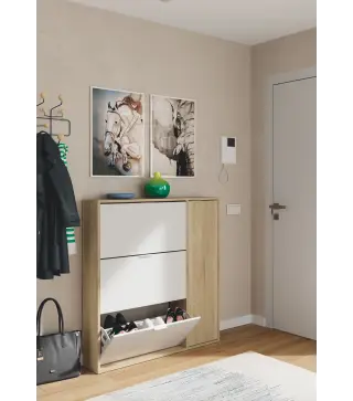 MATT Zapatero 4 puertas (30 pares) R.Canadian/Blanco