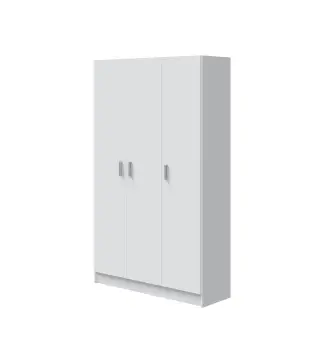 USE Armario 3p escobero Blanco