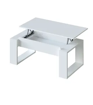 URBAN Mesa centro elevable Blanco Artik