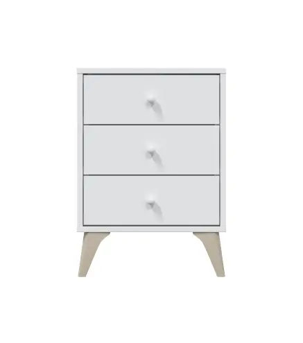 DREAMS Mesita 3 cajones Bl.Artik