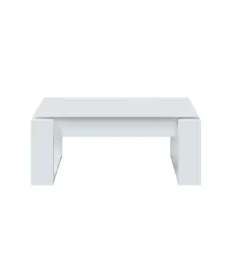 URBAN Mesa centro elevable Blanco Artik