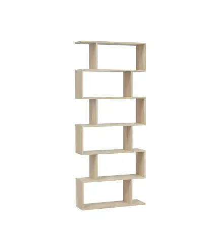 DANERYS Estantería alta Roble Canadian