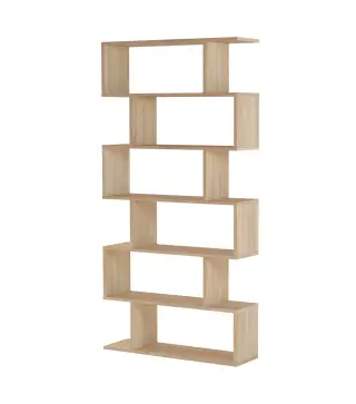DANERYS Estantería alta Roble Canadian