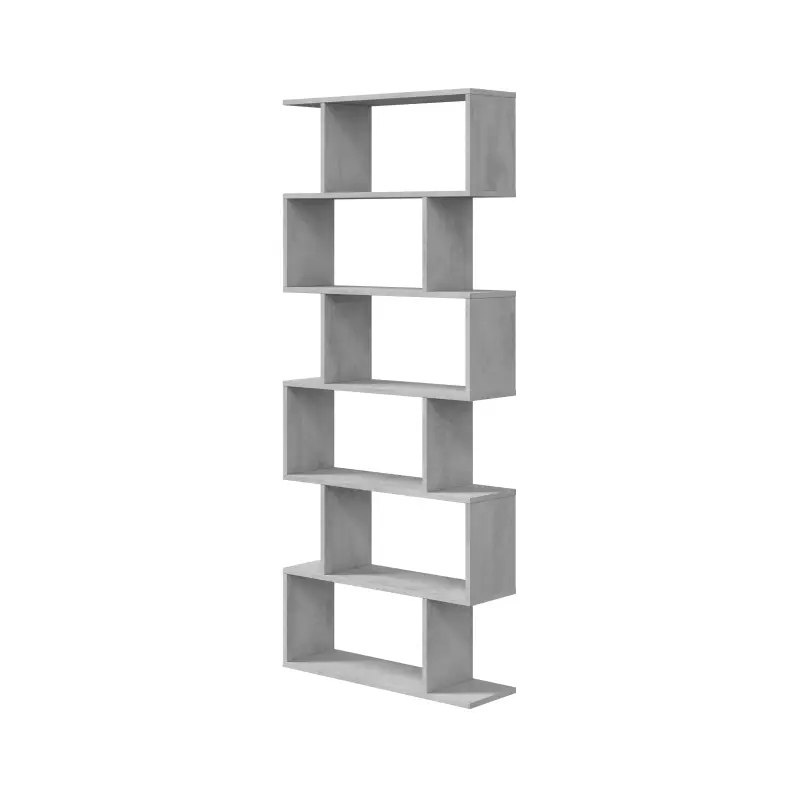 DANERYS Estantería alta Cemento