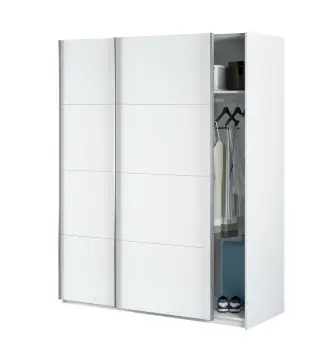 ARYA Armario 2p correderas 150 Blanco Artik