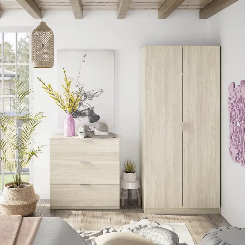 LOW COST Armario 2p Roble