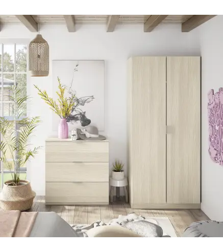LOW COST Armario 2p Roble