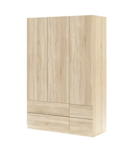 LC Armario 3p+4c Roble Canadian