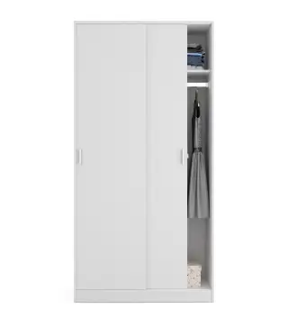 Armario 2p correderas Blanco