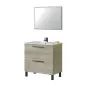 AIR Mueble 80 2c + espejo // LAVABO 305950O no incluido Roble Alaska