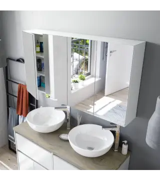 Módulo camerino espejo 60 Blanco Brillo