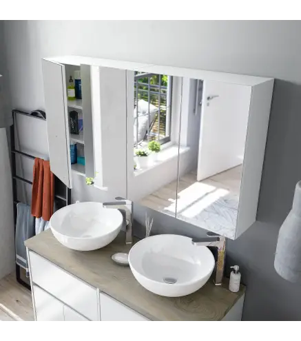 Módulo camerino espejo 60 Blanco Brillo