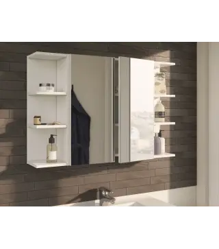 Módulo rinconero baño 20 Blanco Brillo