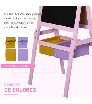 Pizarra Infantil Caballete