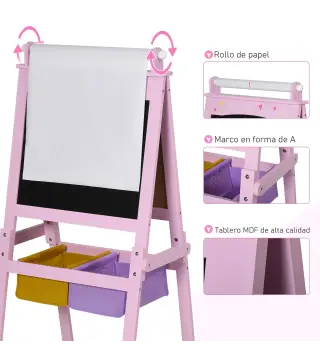 Pizarra Infantil Caballete