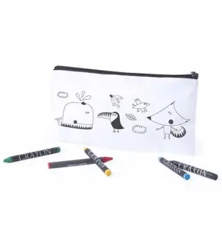 ESTUCHE "ZOO" PARA COLOREAR