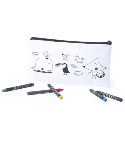 ESTUCHE "ZOO" PARA COLOREAR