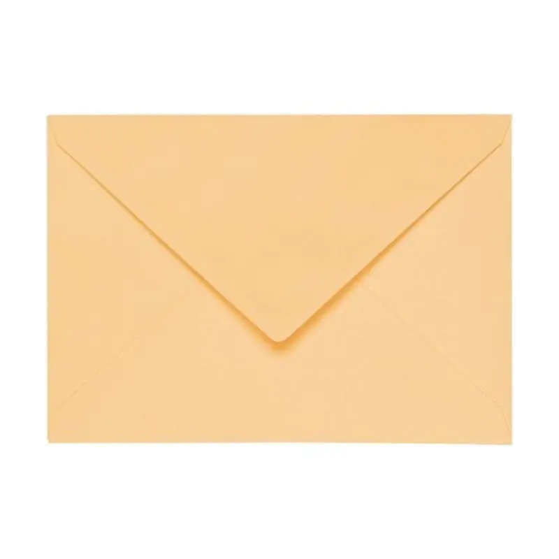 SOBRES FORRADOS COLOR AMARILLO MIEL