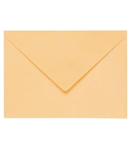 SOBRES FORRADOS COLOR AMARILLO MIEL