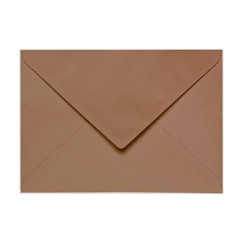 SOBRES FORRADOS COLOR MARRON