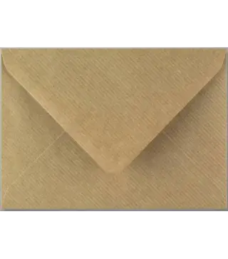 SOBRES ACANALADO COLOR KRAFT