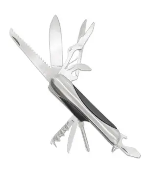 NAVAJA MULTIFUNCIÓN  ACERO INOXIDABLE
