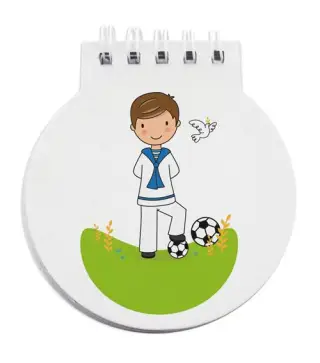 LIBRETA ANILLAS COMUNIÓN NIÑO