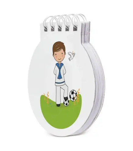 LIBRETA ANILLAS COMUNIÓN NIÑO