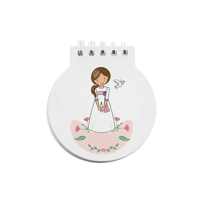 LIBRETA ANILLAS COMUNIÓN NIÑA