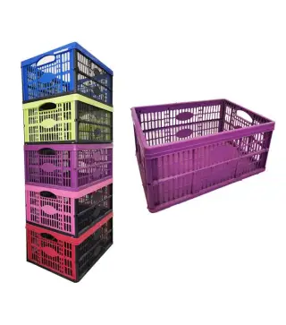 [TARA] LOTE 5 CESTAS PVC SURTIDAS