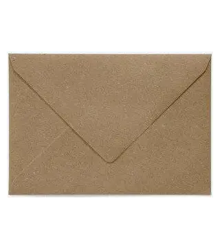 LOTE DE 80 SOBRES RECICLADO COLOR KRAFT