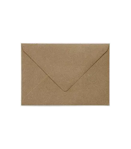 LOTE DE 80 SOBRES RECICLADO COLOR KRAFT