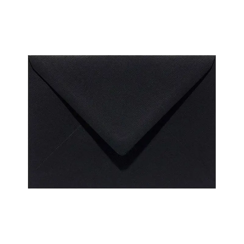 SOBRES VERJURADOS COLOR NEGRO CUERVO