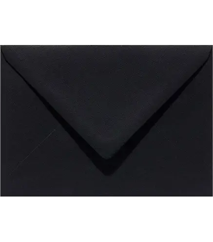 SOBRES VERJURADOS COLOR NEGRO CUERVO