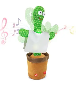 CACTUS BAILARIN Y CANTARIN EN CAJA REGALO