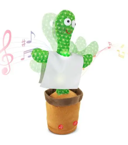 CACTUS BAILARIN Y CANTARIN EN CAJA REGALO