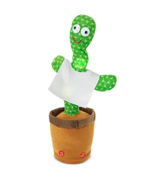 CACTUS BAILARIN Y CANTARIN EN CAJA REGALO