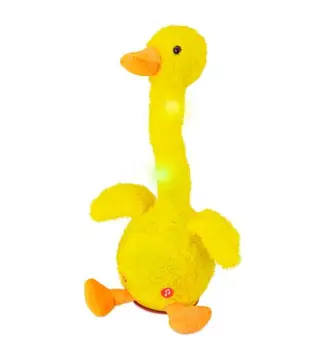 PATO BAILARIN Y CANTARIN EN CAJA REGALO