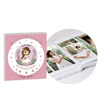 ALBUM DE FOTOS MI PRIMERA COMUNION NIÑA