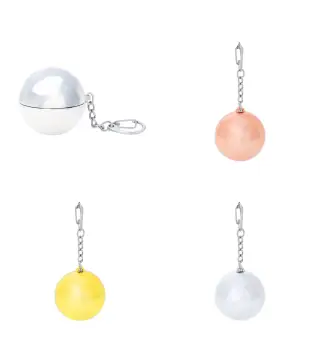 LLAVERO BÁLSAMO LABIAL REDONDO ORO