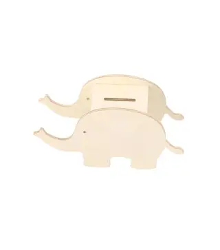 HUCHA MADERA PARA COLOREAR CON 5 CERAS