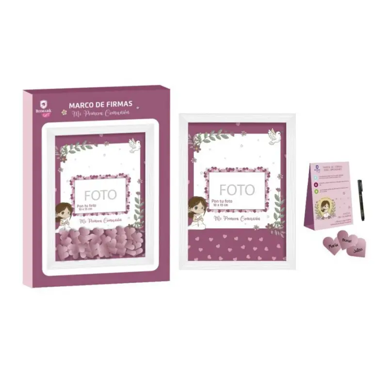 CUADRO INVITADOS PRIMERA COMUNION NIÑA