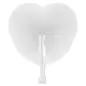 PAY PAY PAI PAI PAPEL CORAZÓN BLANCO