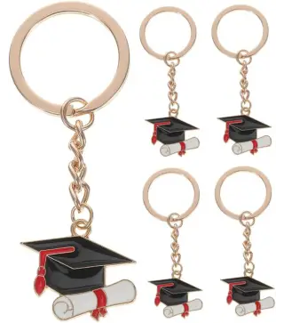 LLAVERO BIRRETE + DIPLOMA GRADUACIÓN