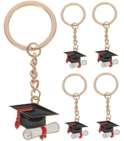 LLAVERO BIRRETE + DIPLOMA GRADUACIÓN