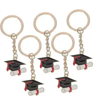 LLAVERO BIRRETE + DIPLOMA GRADUACIÓN