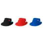 SOMBRERO CON LUCES LED FIESTA NEGRO