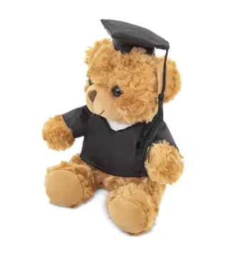 PELUCHE OSITO GRADUADO GRADUACIÓN 18 CM