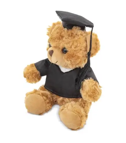 PELUCHE OSITO GRADUADO GRADUACIÓN 18 CM